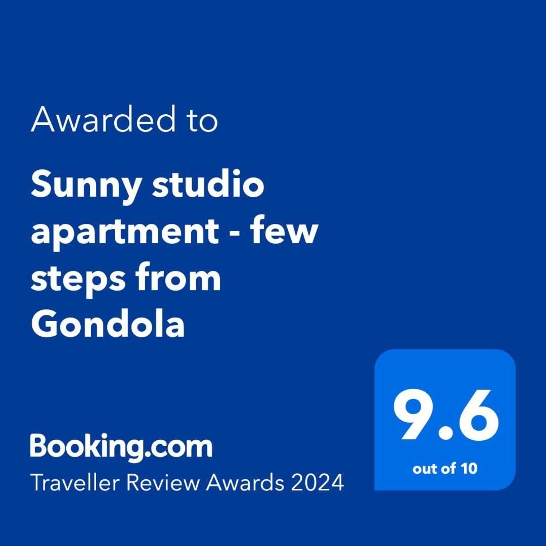 Sunny Studio Apartment - Few Steps From Gondola Bansko Esterno foto